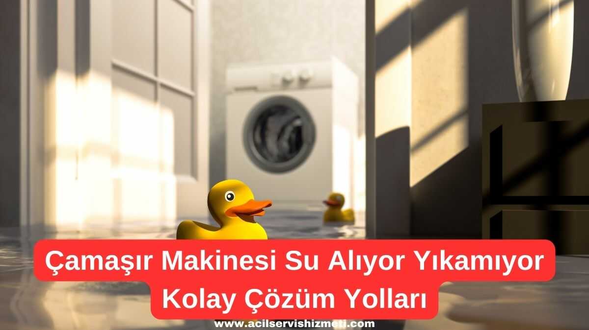 Vestel Çamaşır Makinesi Su Alıyor Yıkamıyor