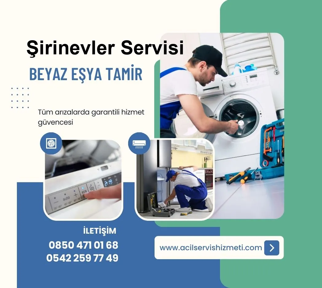 Şirinevler Vestel Beyaz Eşya Tamir Servisi