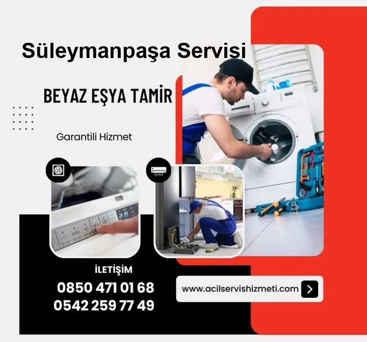 Süleymanpaşa Vestel Beyaz Eşya Tamir Servisi